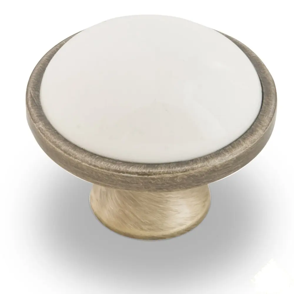 Мебельная ручка-кнопка Kerron AB MGB601 32 мм металл/фарфор STLM-2028041