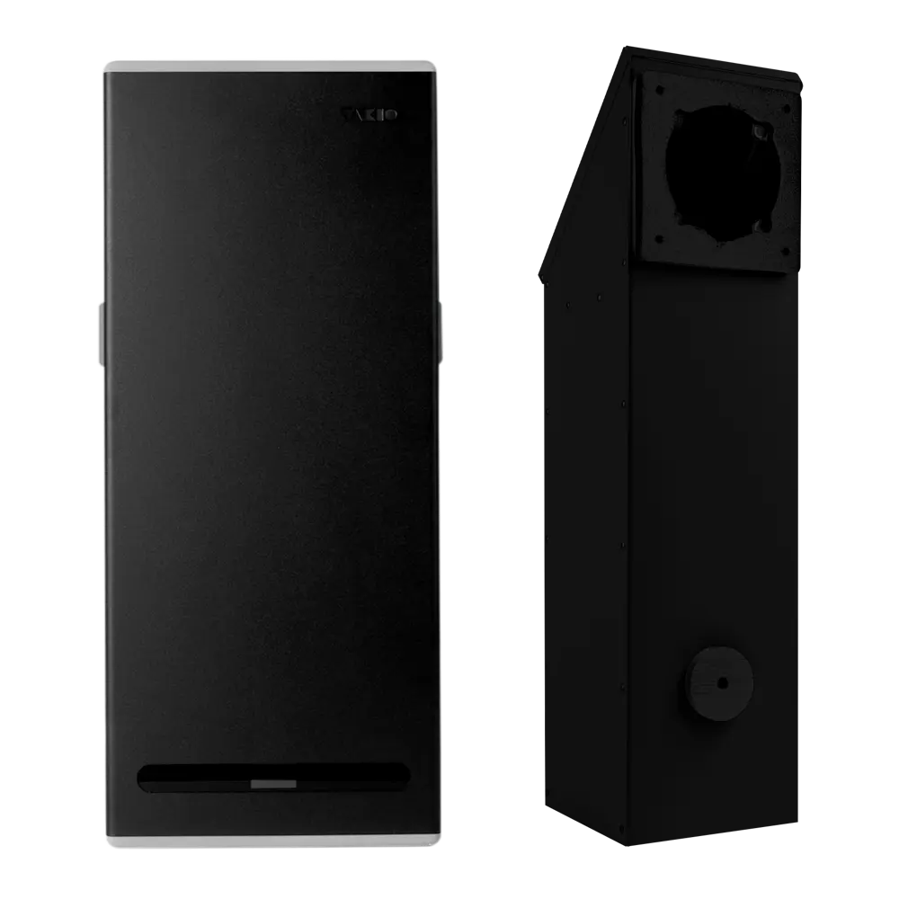 Рекуператор Vakio Window Smart Dark Night 39 дБ 120 м3/ч цвет черный STLM-2180738