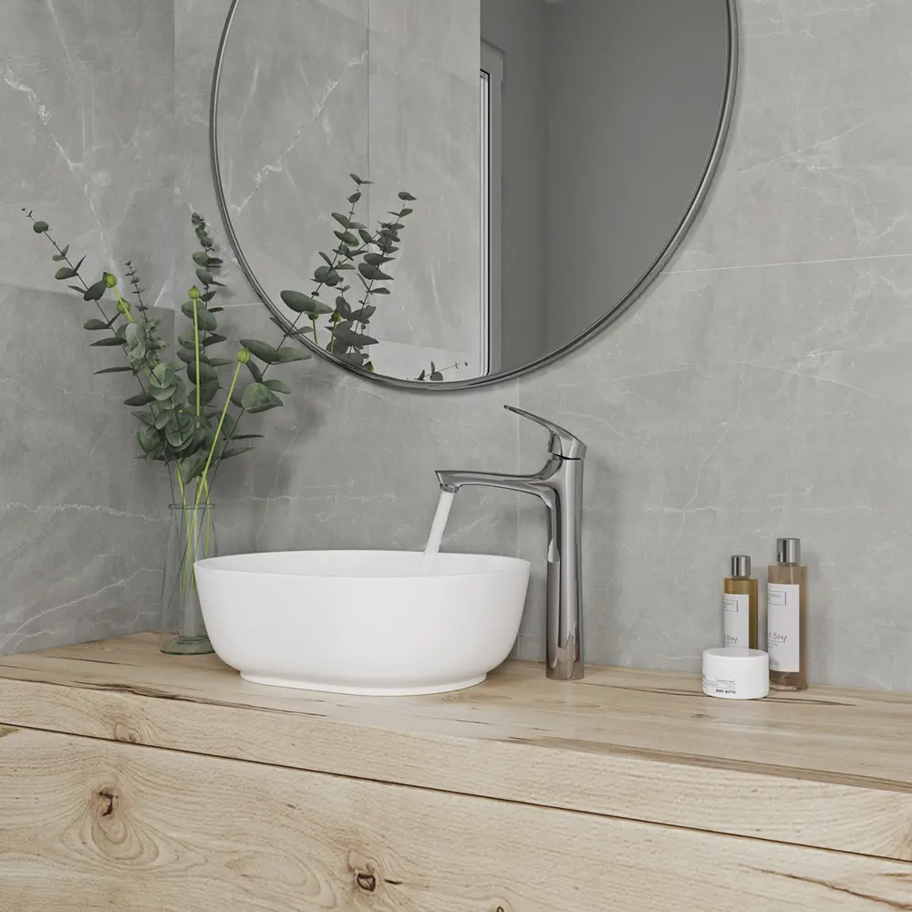 Смеситель для раковины Lemark Linara LR0409C однорычажный на столешницу цвет хром STLM-2191496 - Вид №1