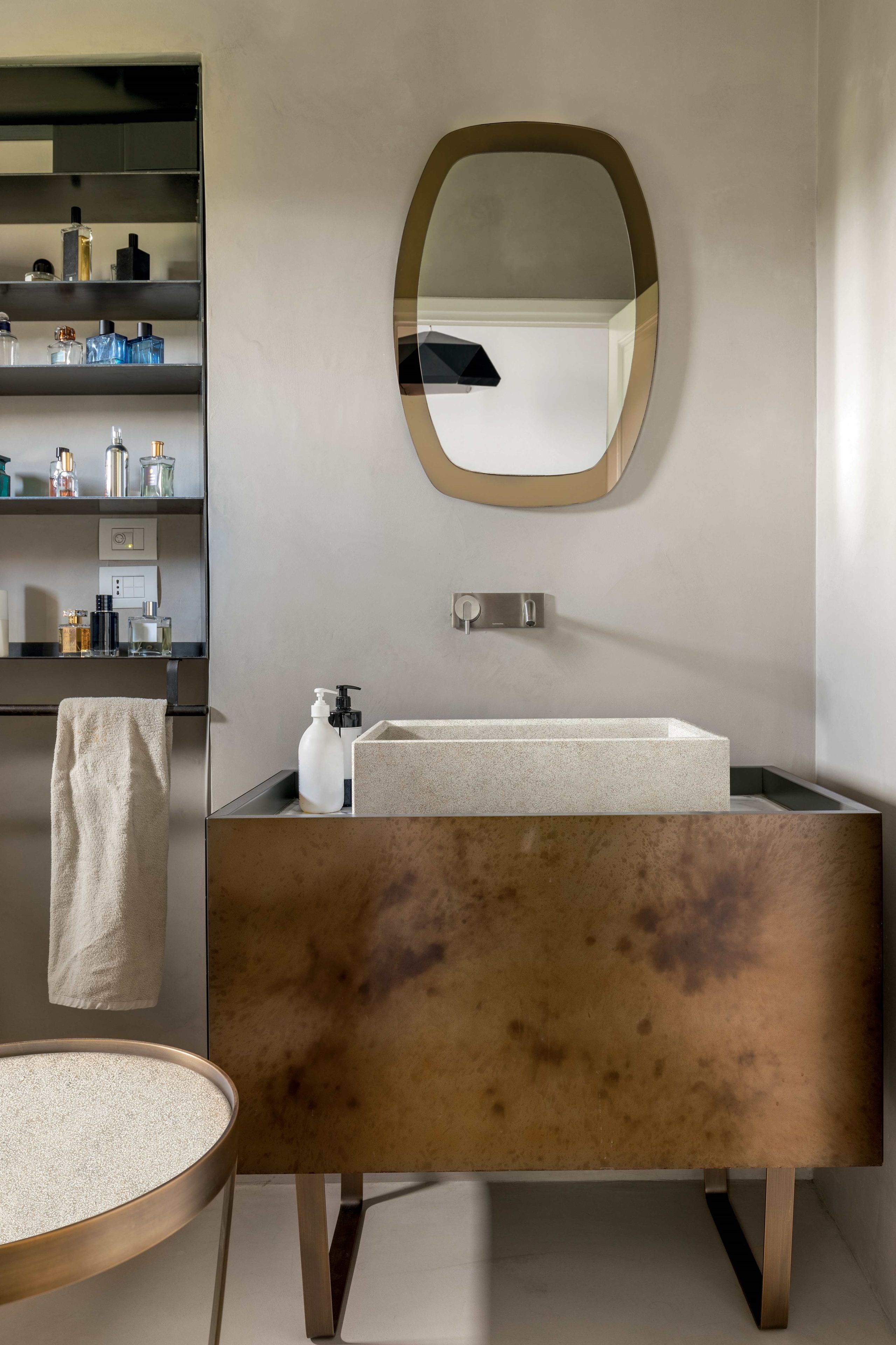 Пол / облицовка керамогранита для внутреннего и наружного применения с эффектом цемента Florim Ceramiche SENSI ARCH-00151192 - Вид №52