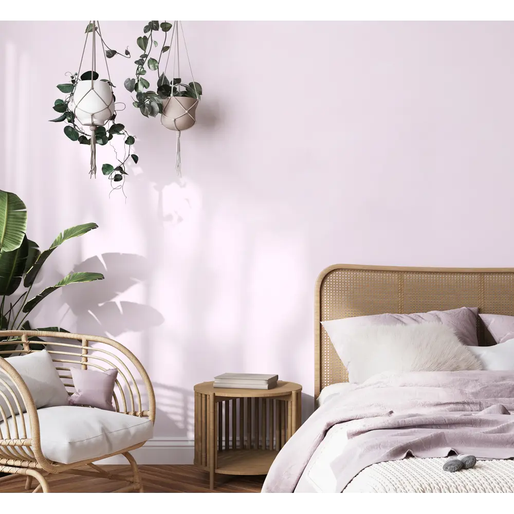 WALLSECRET Milky Way: Розовые флизелиновые обои с эффектом звёздного неба 87209327 STLM-1332675 - Вид №4