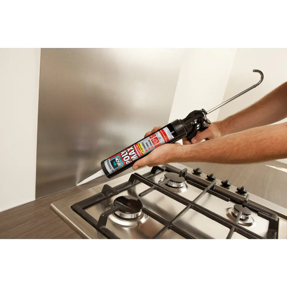 Клей-герметик Bison «Polymax Hightack» 300 г прозрачный STLM-2141866 - Вид №9