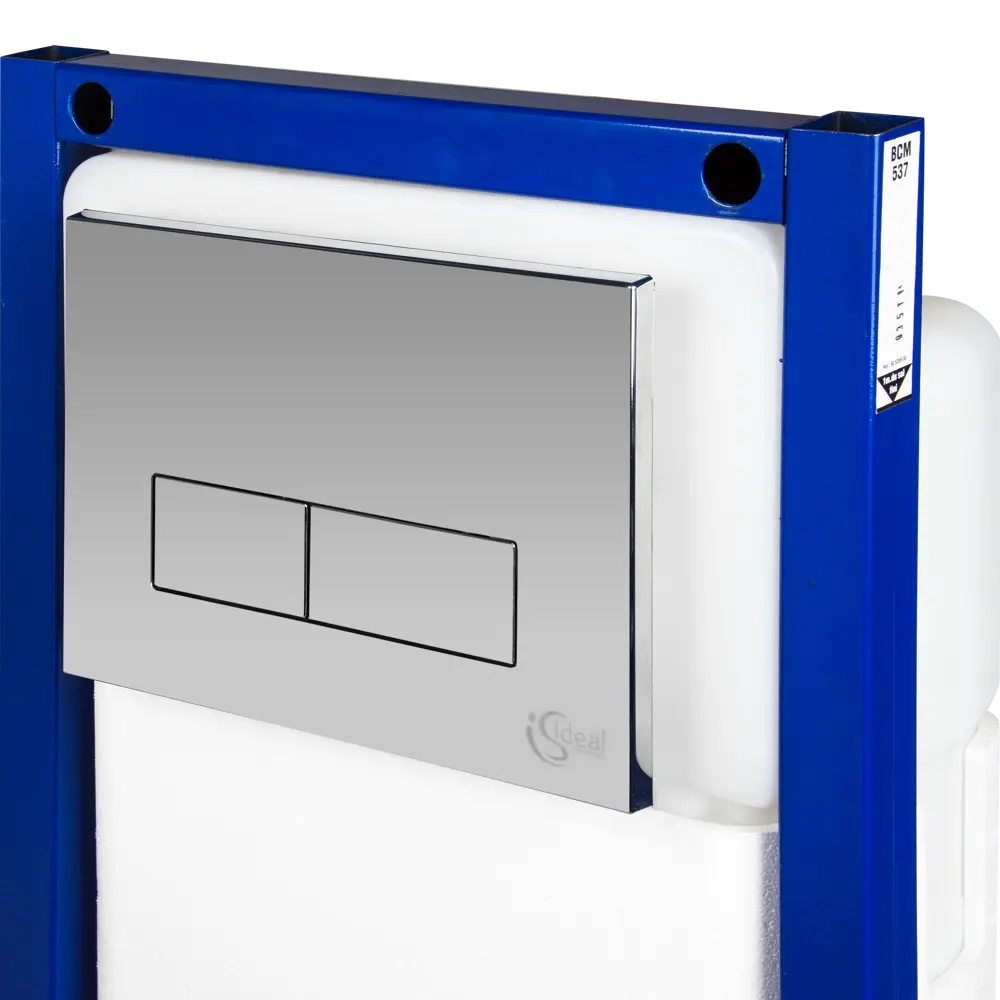 Инсталляция для подвесного унитаза Ideal Standard с кнопкой цвет хром STLM-2119106 - Вид №3