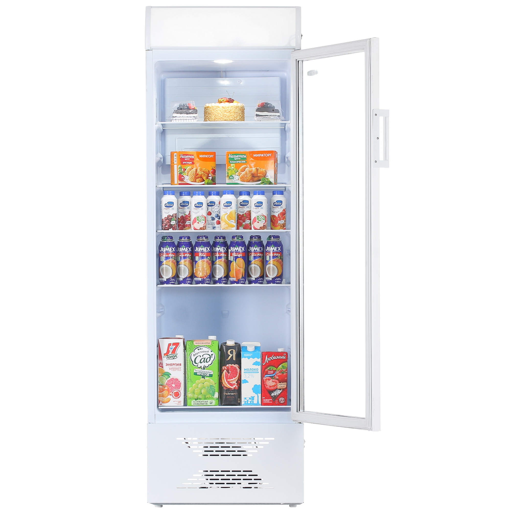 1107464 Холодильная витрина   Бирюса 310P белый STDN-0117652 - Вид №5