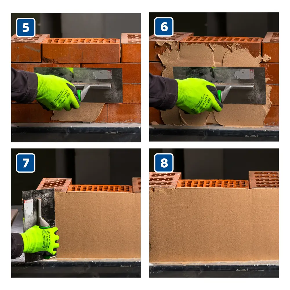 Штукатурка цементная Плитонит СуперКамин белая 25 кг PLITONIT STLM-2081889 - Вид №10