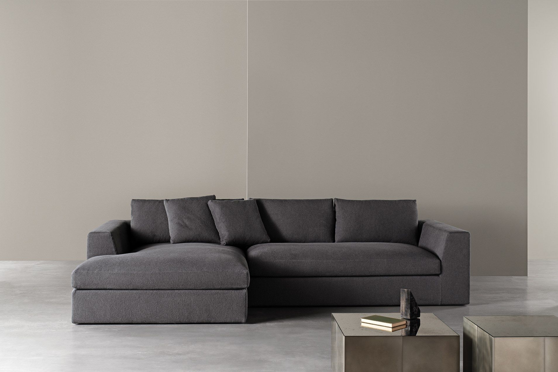 Съемный модульный диван из ткани Meridiani ARCH-00037070 - Вид №3