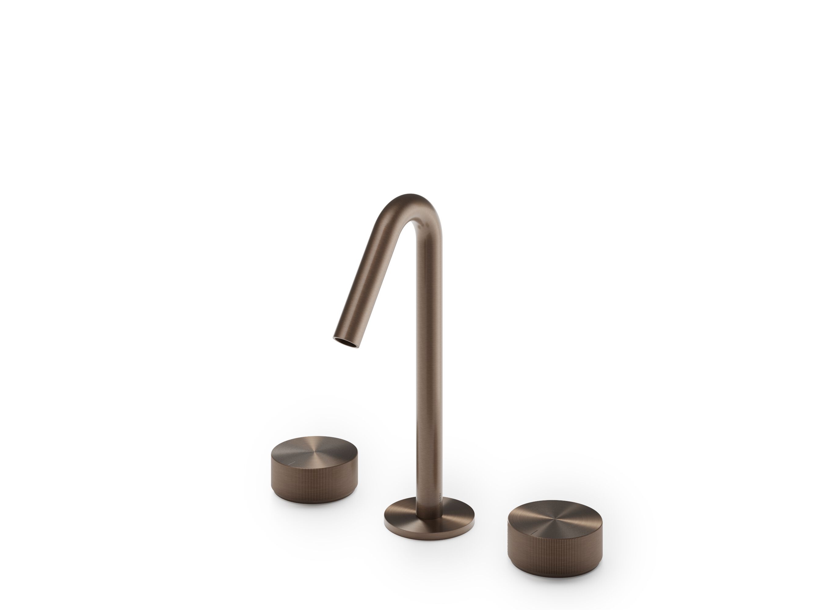 Смеситель для раковины с 3 отверстиями из нержавеющей стали Amphora катушка ARCH-00116366 - Вид №1