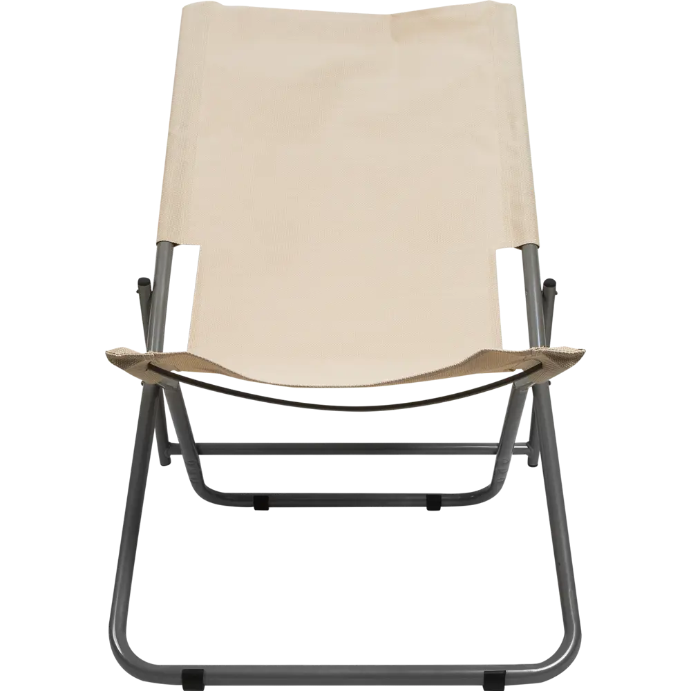 Шезлонг Супернадежный отдых 62.8х93х63.2 см металл/полиэстер бежевый UBC GROUP 5 STLM-2205500 - Вид №2