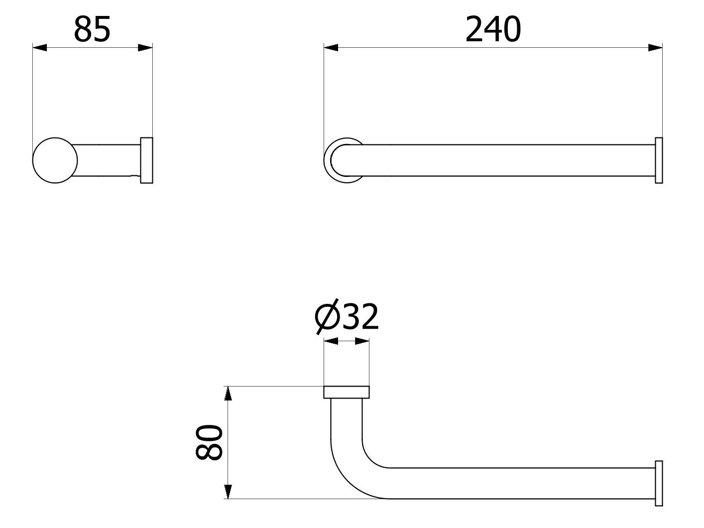 Держатель для полотенец IB Reflex-аксессуары ARCH-00099683 - Вид №10