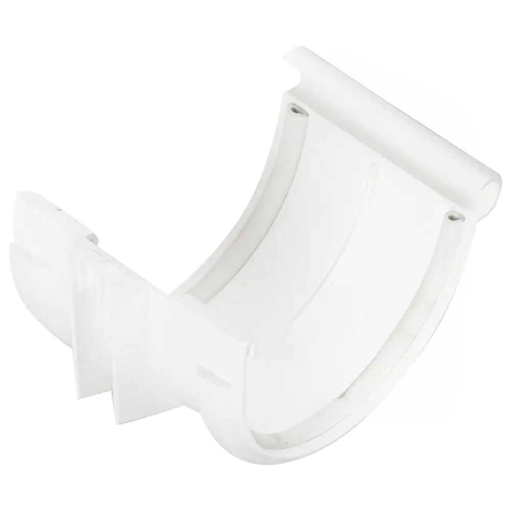 Соединитель желоба с уплотнителем цвет белый MUROL STLM-2089604