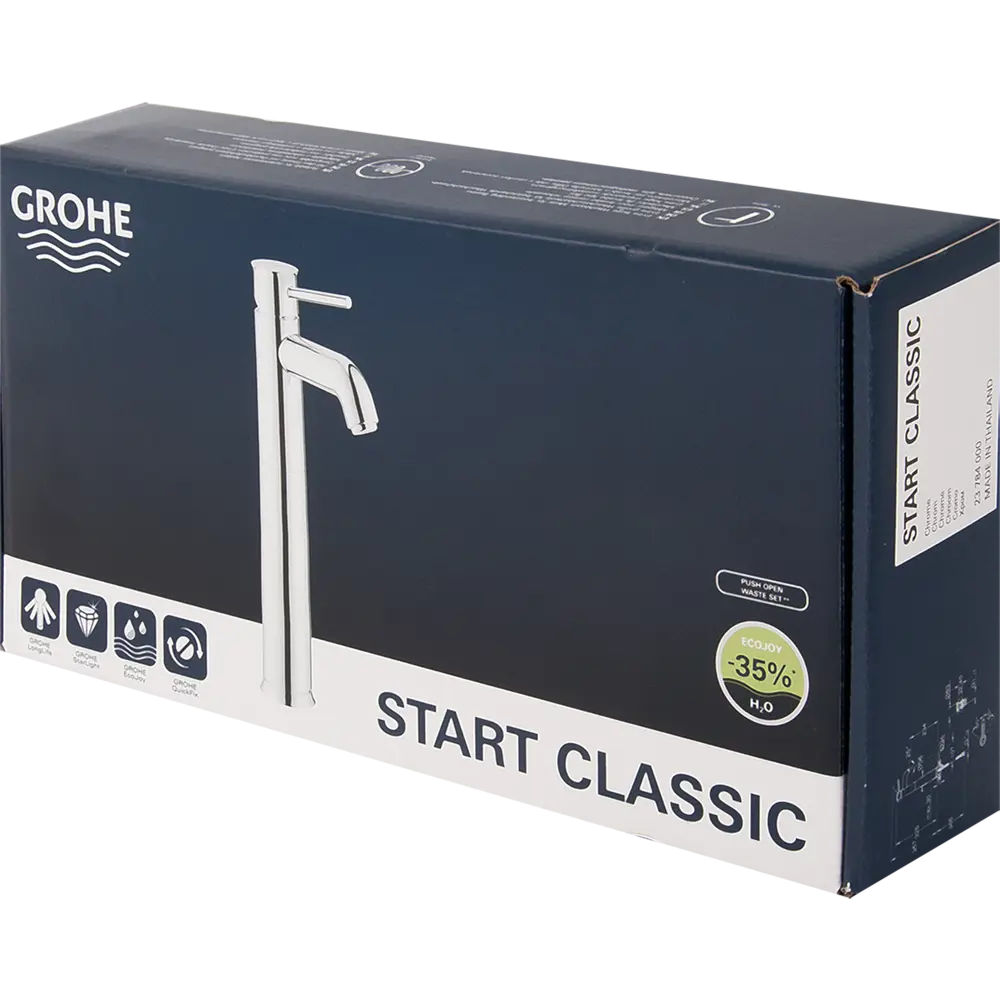 Смеситель для раковины Grohe Start Classic однорычажный, цвет хром STLM-2151299 - Вид №7