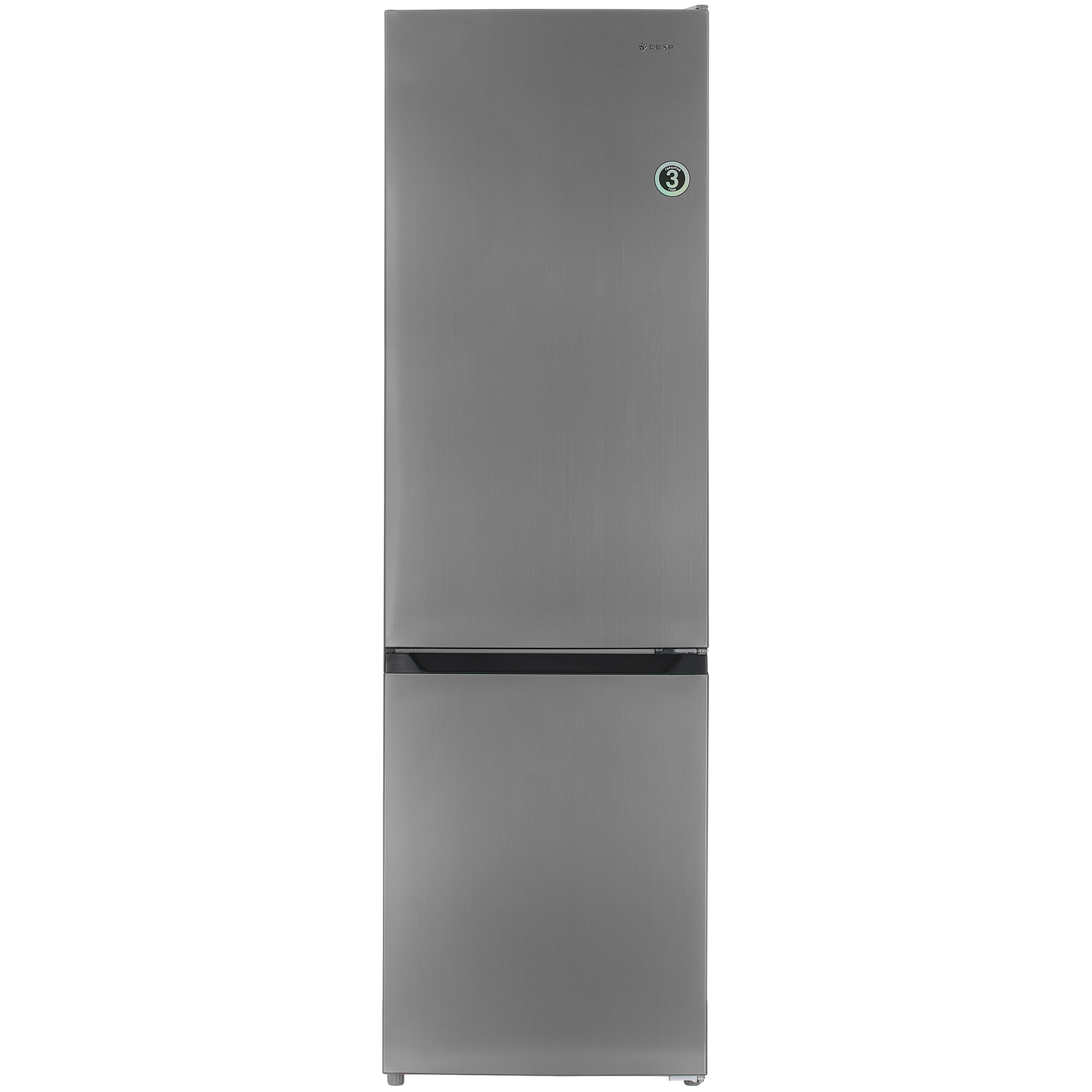 5403235 Холодильник с морозильником   DEXP B2-26AHA серебристый STDN-0037226 - Вид №2
