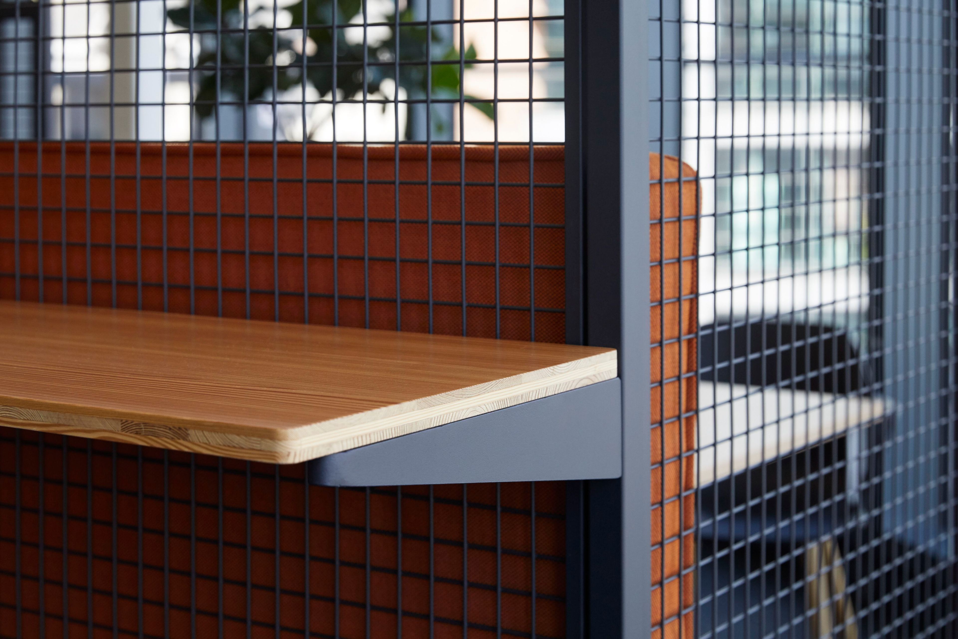 Двусторонний линейный диван с высокой спинкой Established&Sons сетка ARCH-00031066 - Вид №19