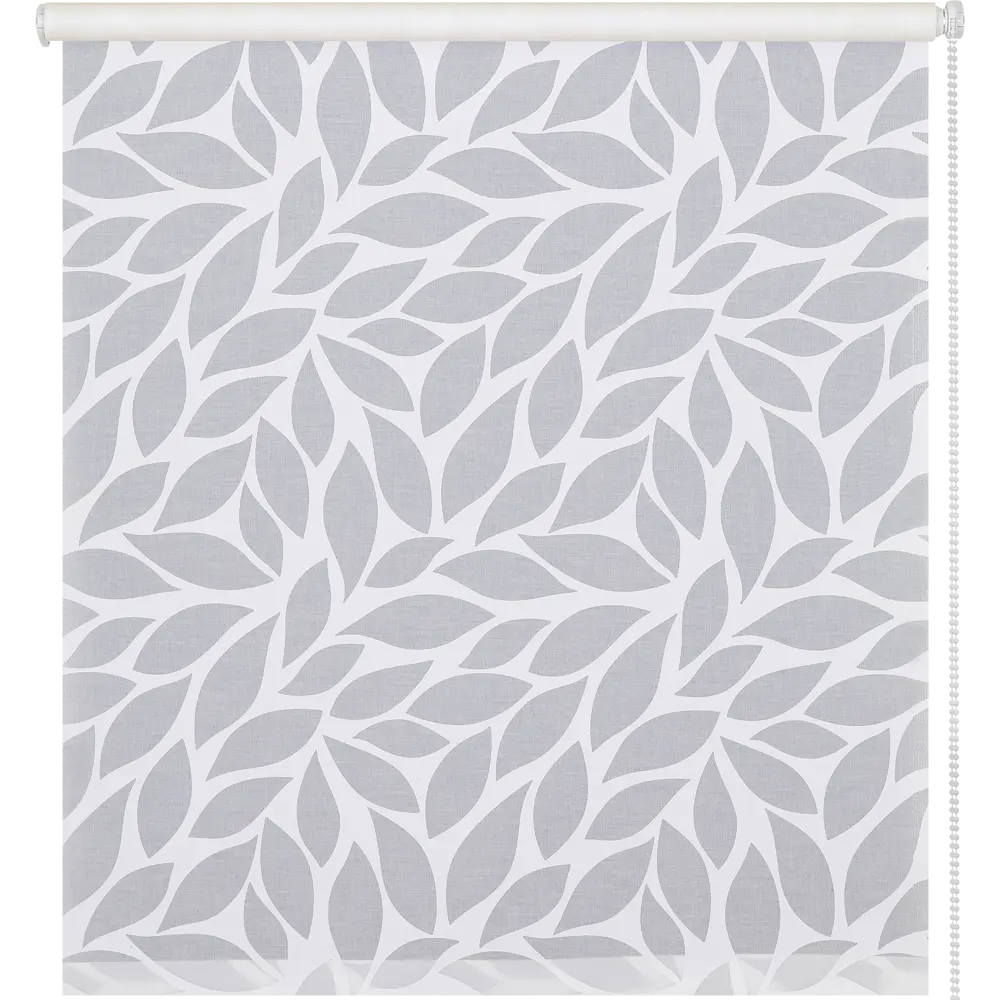 Штора рулонная Генуя 80x160 см белая MIAMOZA STLM-2183196