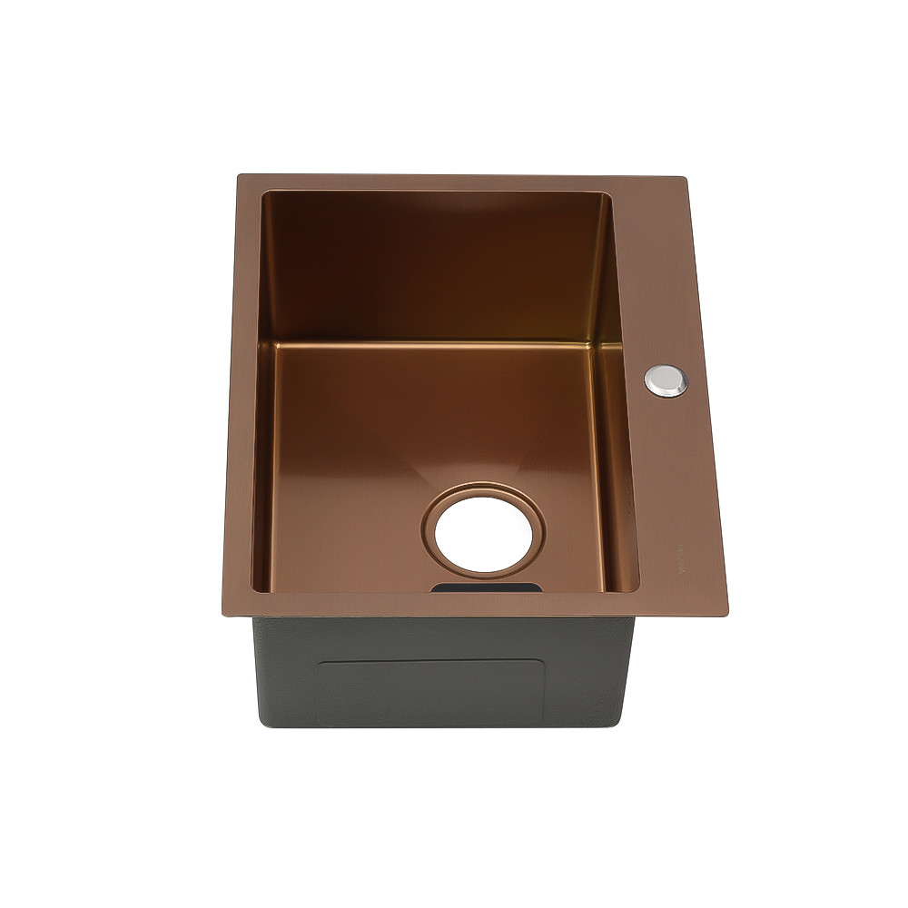 Мойка D5343HC MELANA ProfLine 3,0/220 БРОНЗА врезная прямоугольная D5343HC D5343HC бронза - Вид №4