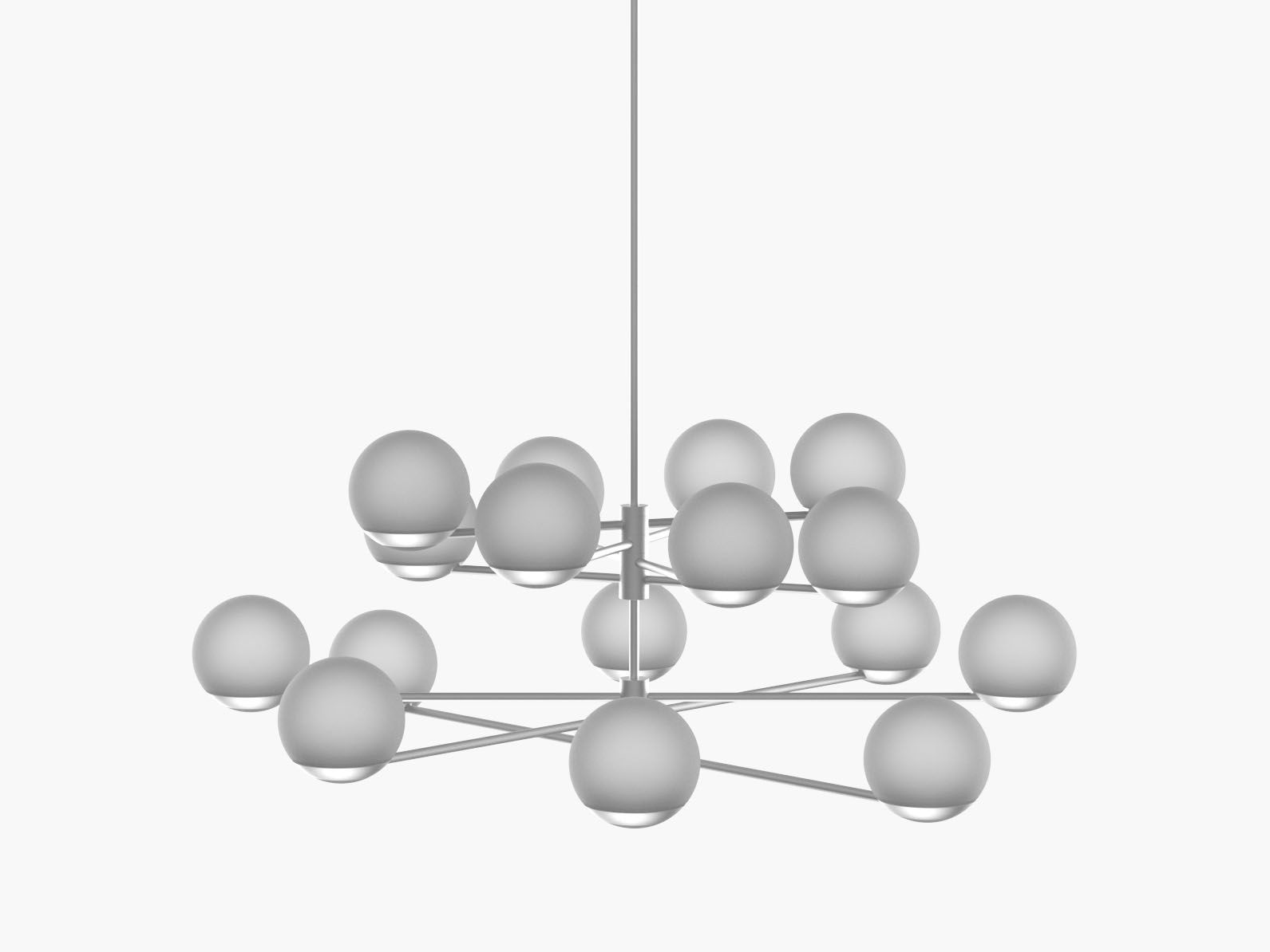 Светодиодный потолочный светильник ручной работы Cameron Design House Мяч и обруч ARCH-00039521 - Вид №14