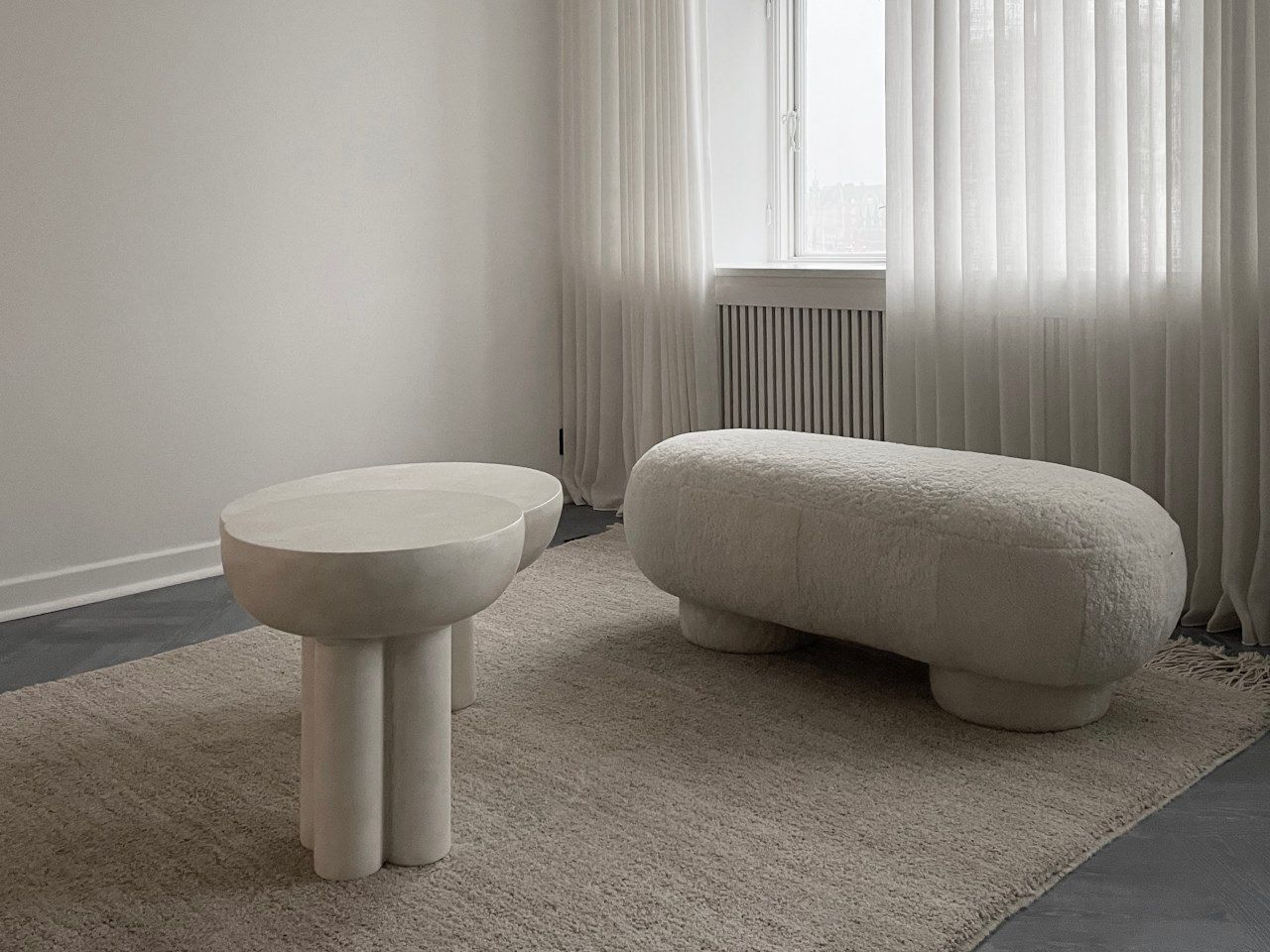 Скамейка из овчины 101 Copenhagen Big Foot ARCH-00058732 - Вид №3