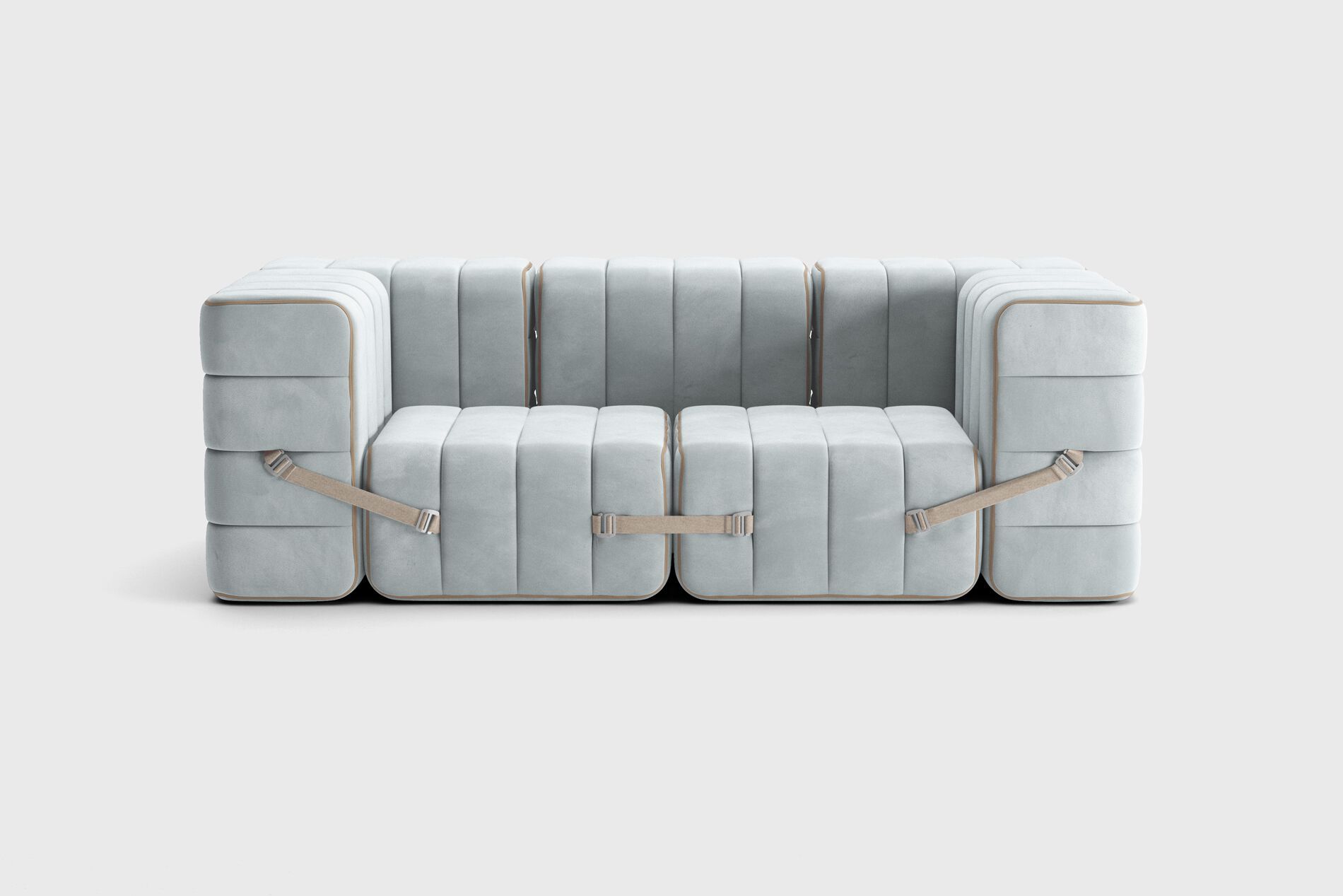 2-местный модульный тканевый диван AMBIVALENZ Curt ARCH-00014104 - Вид №10