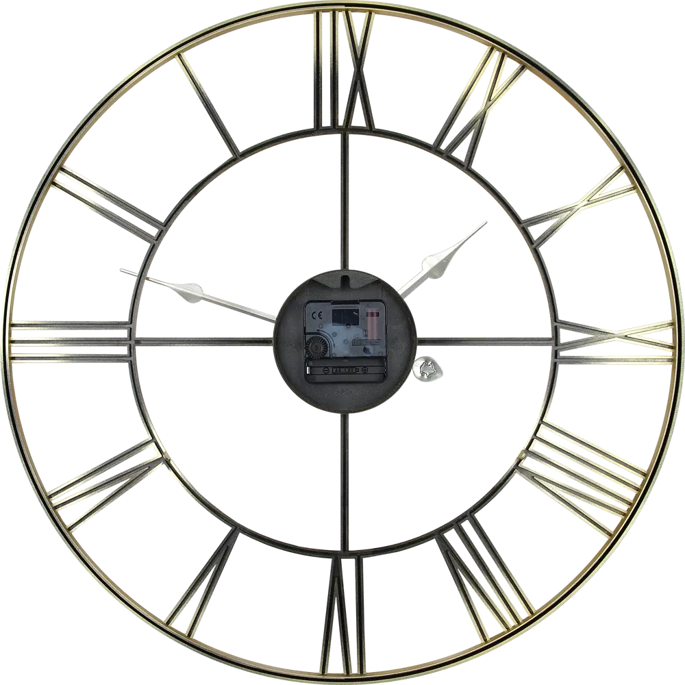 Часы настенные Лофт D45 цвет золотой TROYKATIME NEW SEVENTIES STLM-2165681 - Вид №1