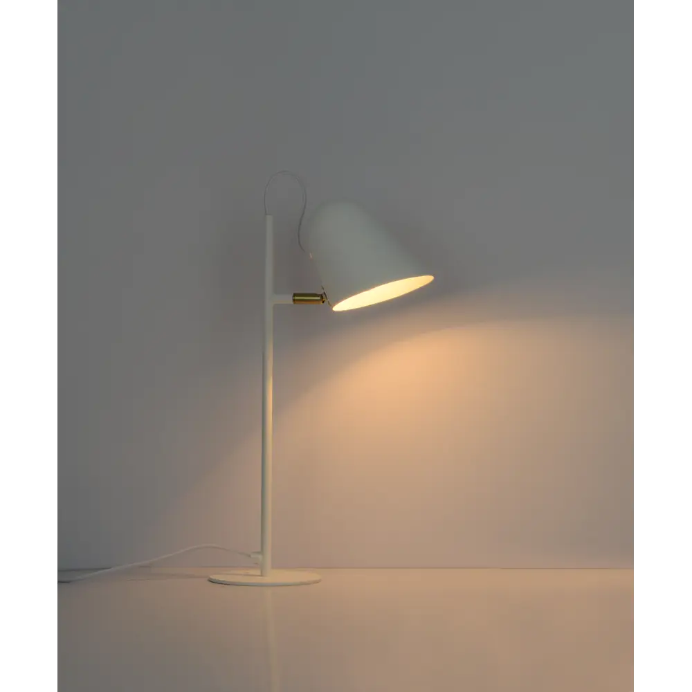 Настольная лампа рабочая KREAFORTA Sarro цвет белый STLM-2203122