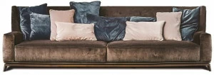 Vibieffe 3-х местный диван из ткани или кожи 430 opera