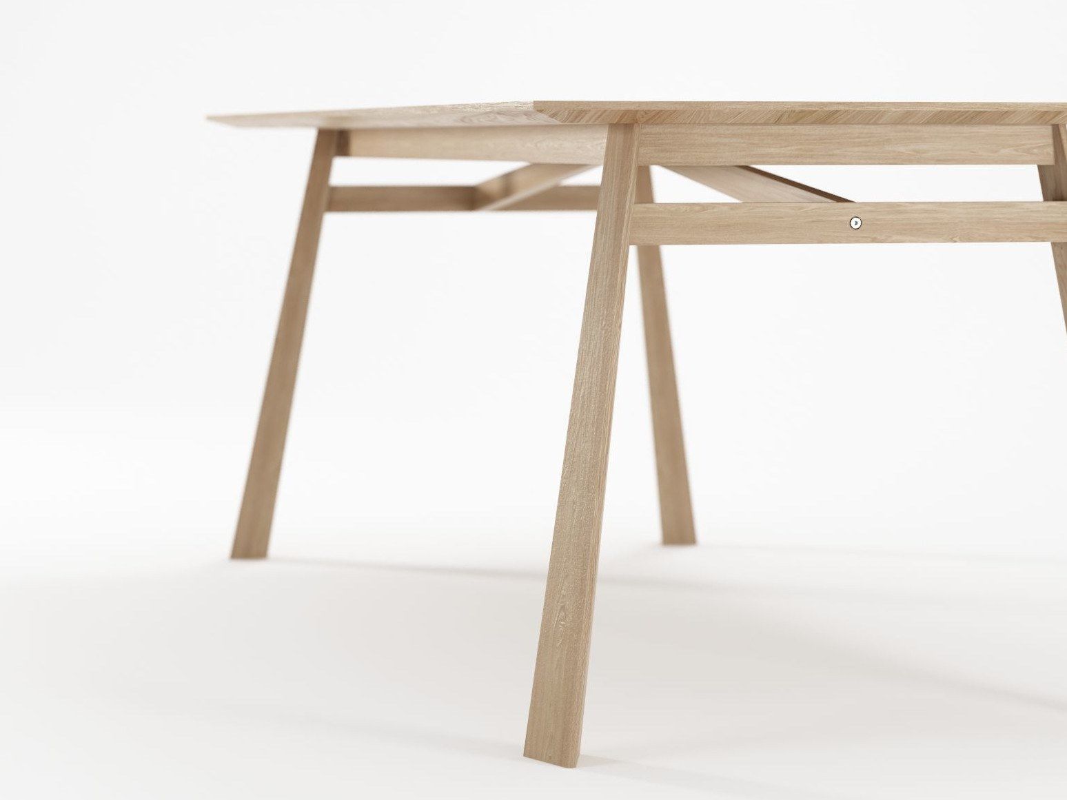 Деревянный прямоугольный обеденный стол KARPENTER Carpenter ARCH-00090644 - Вид №7