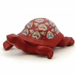 Статуэтка красная "Черепаха" Tortuga NADAL ЖИВОТНЫЕ 00-3966950 Красный