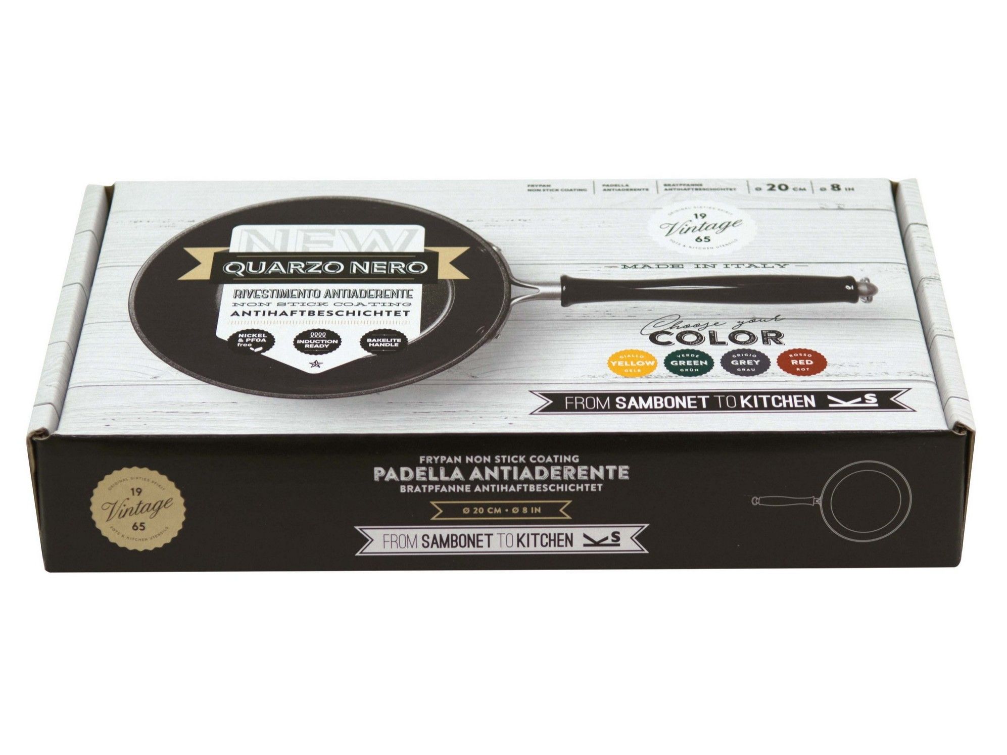 Алюминиевая антипригарная сковорода Sambonet Винтаж 1965 года ARCH-00118660 - Вид №5