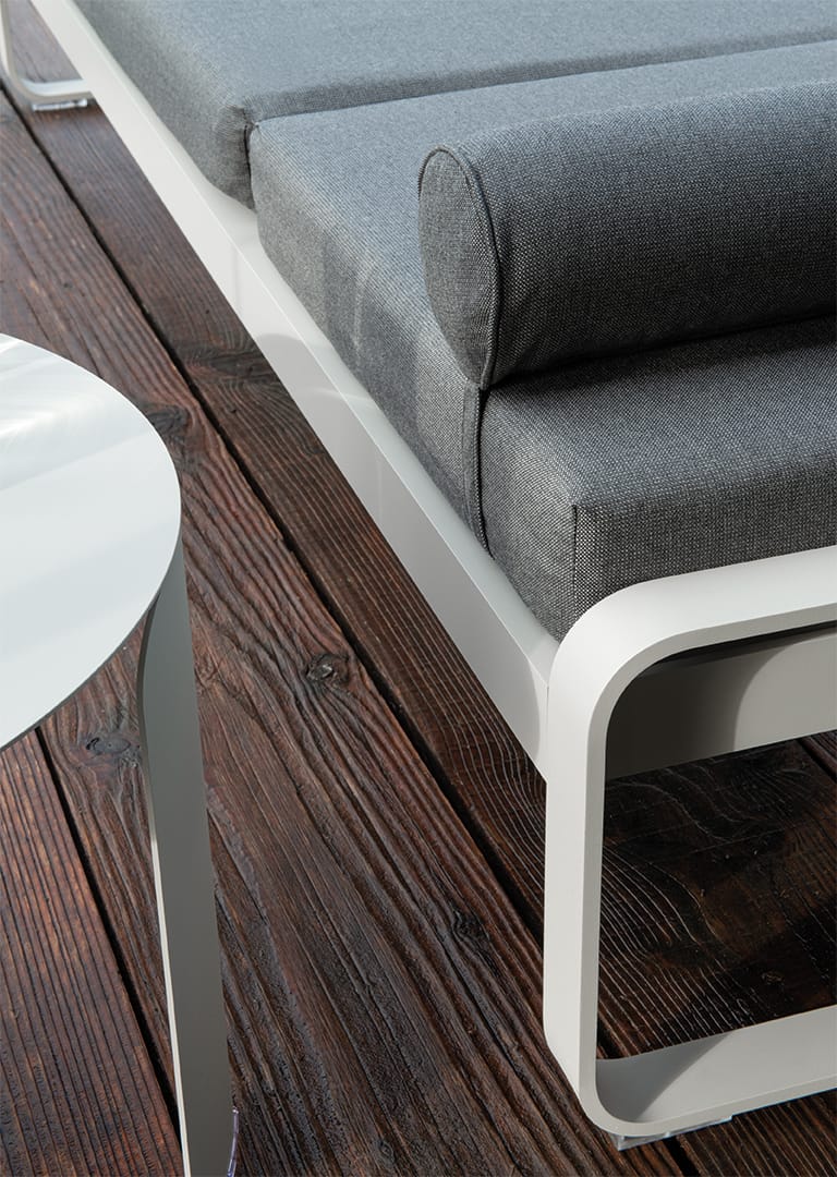 Шезлонг с откидывающейся спинкой в Sunbrella® Fermob Bellevie ARCH-00128551 - Вид №3