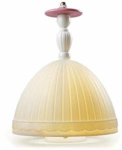Lladró Настольная лампа из фарфора ручной работы Mademoiselle 01023666