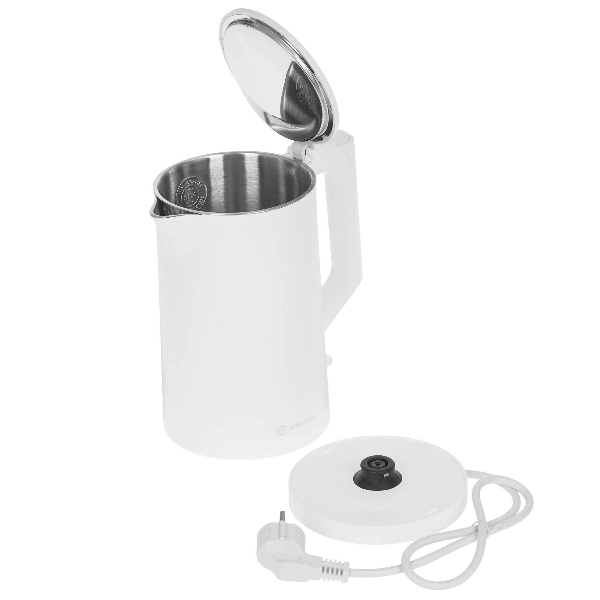 9990014 Электрочайник Evolution KP15151 белый STDN-0139902 - Вид №4