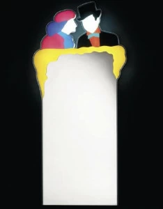 Mirabili Прямоугольное настенное зеркало со встроенной подсветкой Lighthouse