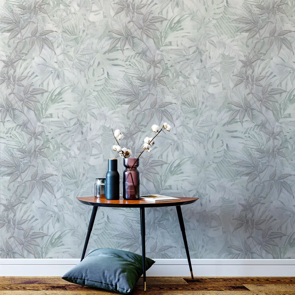 Обои флизелиновые Palitra Home Bionica зеленые 1.06 м HC71843-77 STLM-2173285 - Вид №2