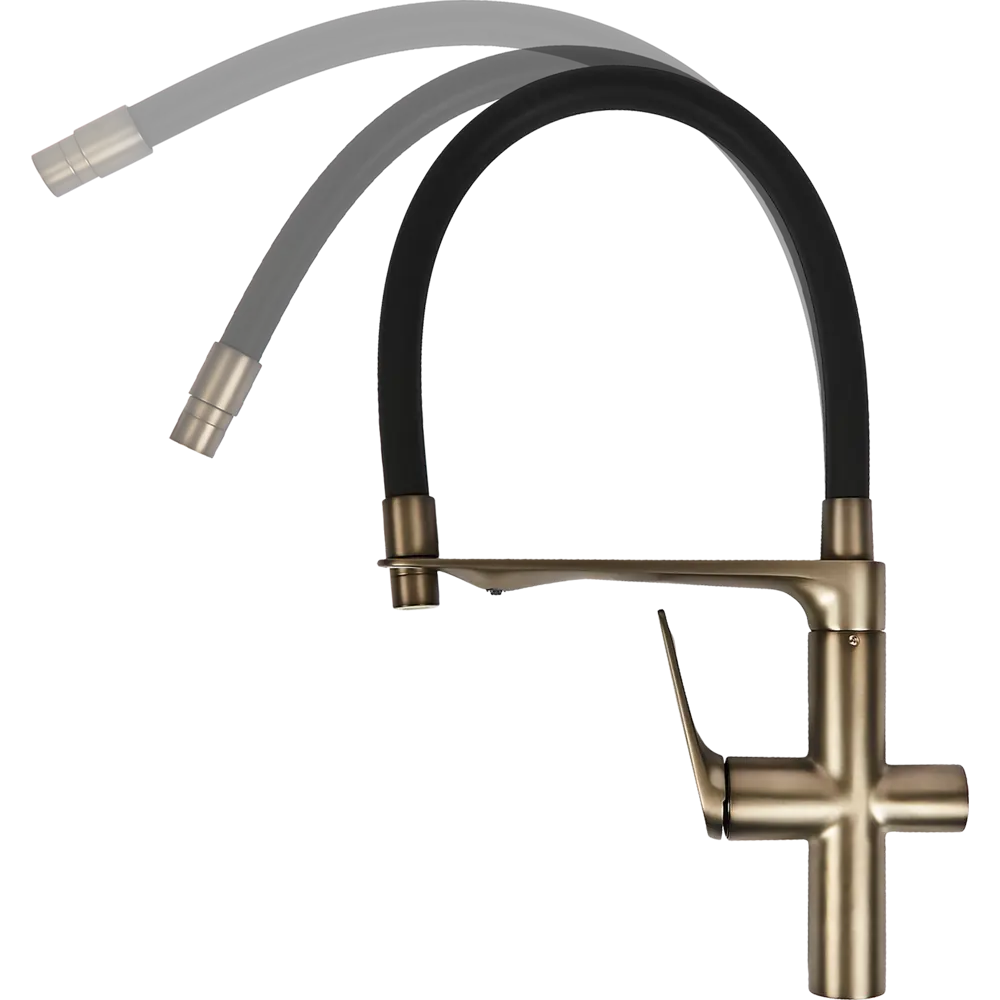 Смеситель DELINIA Нея с фильтром для кухни и гибким изливом 88780482 STLM-0886403 - Вид №9