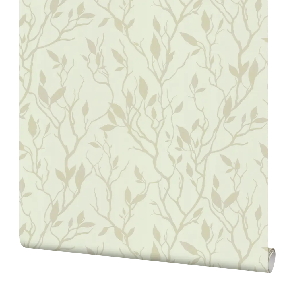 Обои флизелиновые Палитра  «Ветки» зелёные 0.53х10 м PL51004-77 STLM-2109351