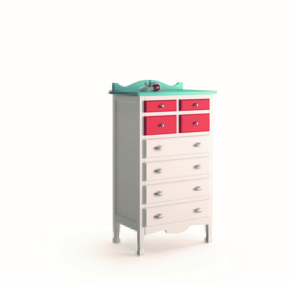 090470 Высокий комод Grupo Seys Decco Santreyd 