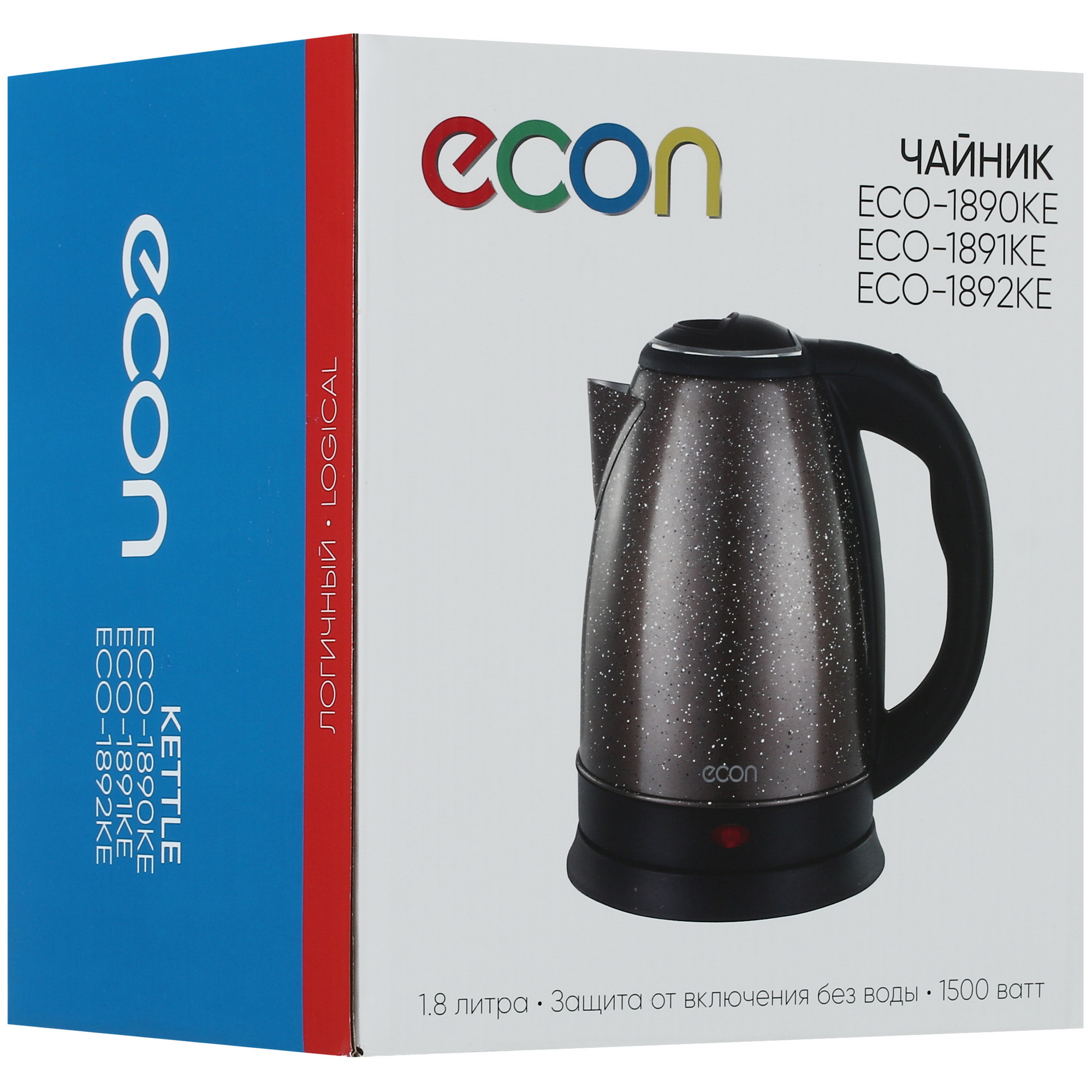 5353548 Электрочайник ECON ECO-1891KE черный STDN-0009293 - Вид №6