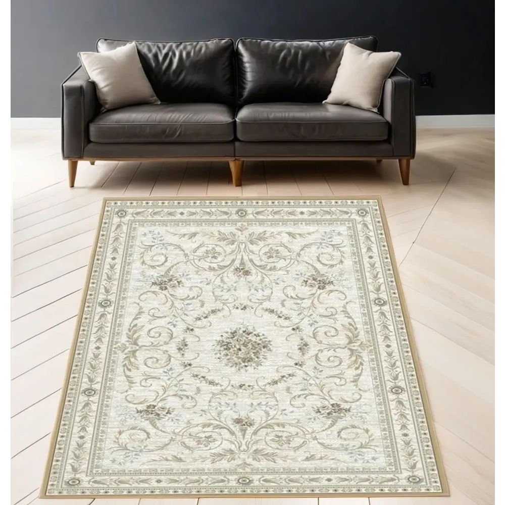 Ковер Genova 65x110 см вискоза 066/656561 цвет бежевый RAGOLLE STLM-2159430 - Вид №5