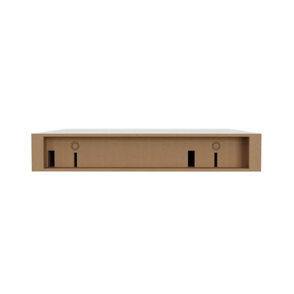 Полка настенная Spaceo White Marble 23x23.5 см МДФ цвет белый мрамор STLM-2037786 - Вид №5