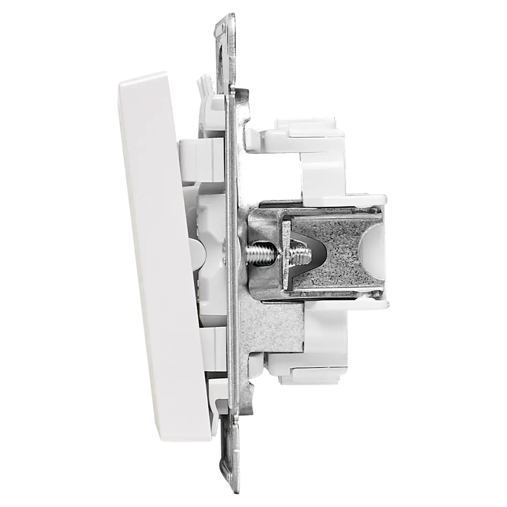 Переключатель встраиваемый Systeme Electric AtlasDesign 2 клавиши цвет жемчужный STLM-2039277 - Вид №3