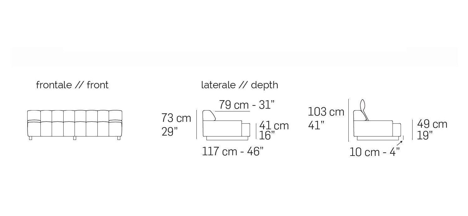 Угловой диван NICOLINE ZARA DEEP ARCH-00053911 - Вид №12