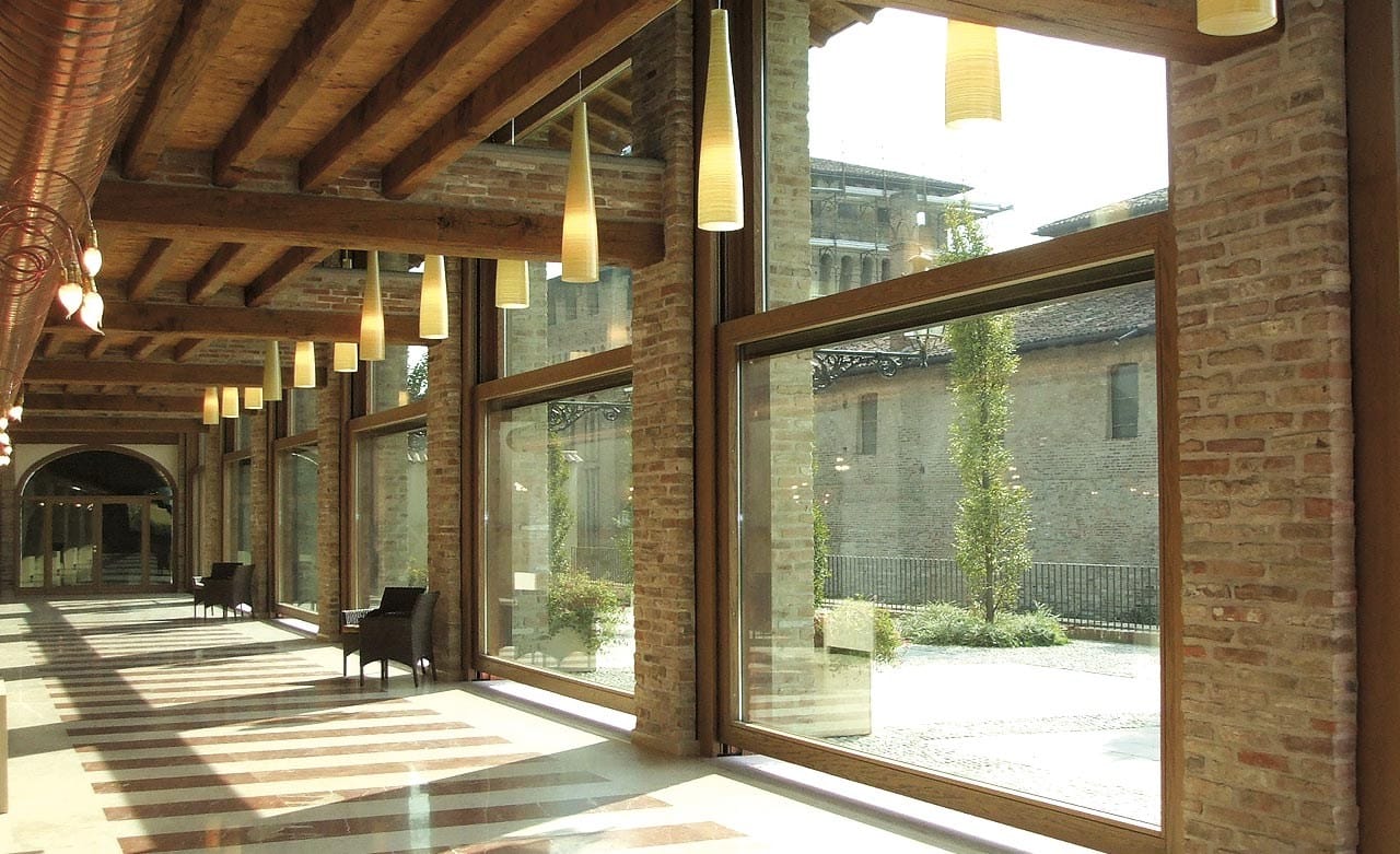 Алюминиевые и деревянные створчатые окна Capoferri Serramenti SA91 ARCH-00033012 - Вид №2