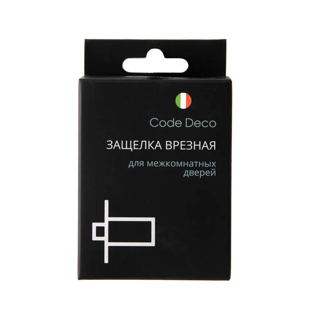 Защелка межкомнатная Deco Code 5400 71.5x20.5x16 мм сталь цвет черный 89402054 STLM-2209992 Santreyd  - Вид №2