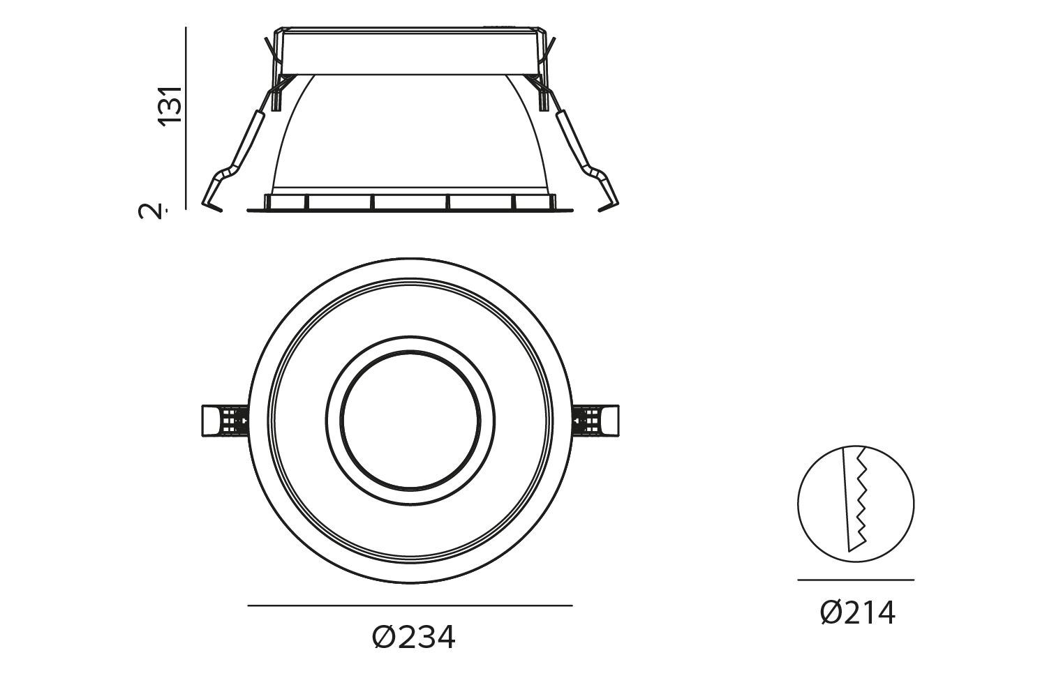 Утопленный светодиодный прожектор TARGETTI CCTEvo ARCH-00039635 - Вид №5