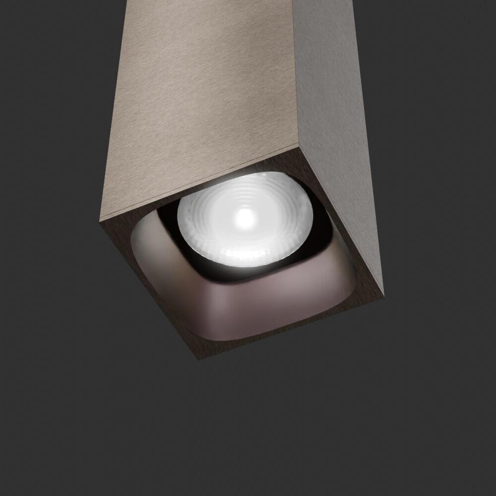 Алюминиевый потолочный светильник Amarcords Qube ARCH-00068804 - Вид №13