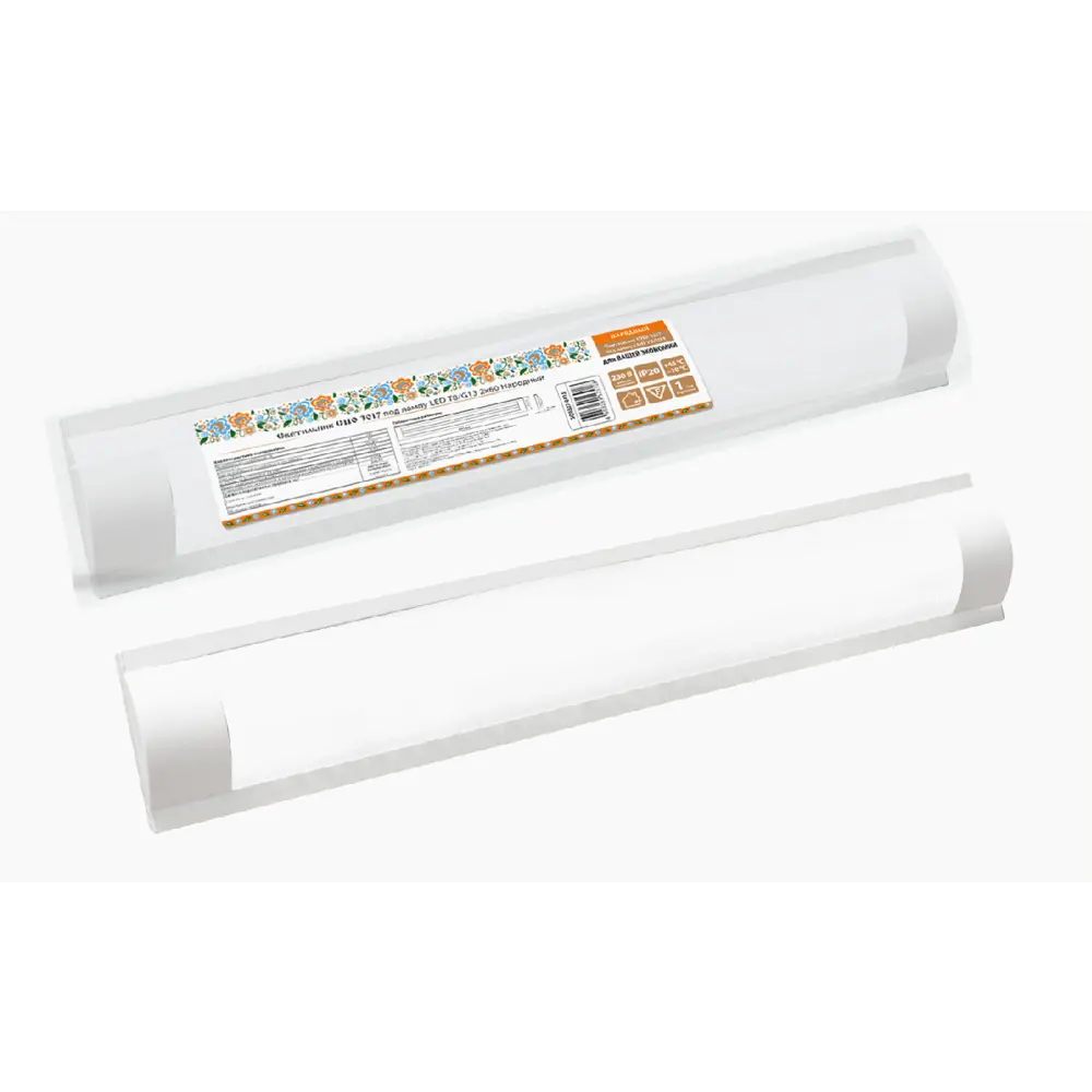 Светильник линейный СПО 3017 2х12 Вт, под светодиодную лампу TDM ELECTRIC STLM-2085781