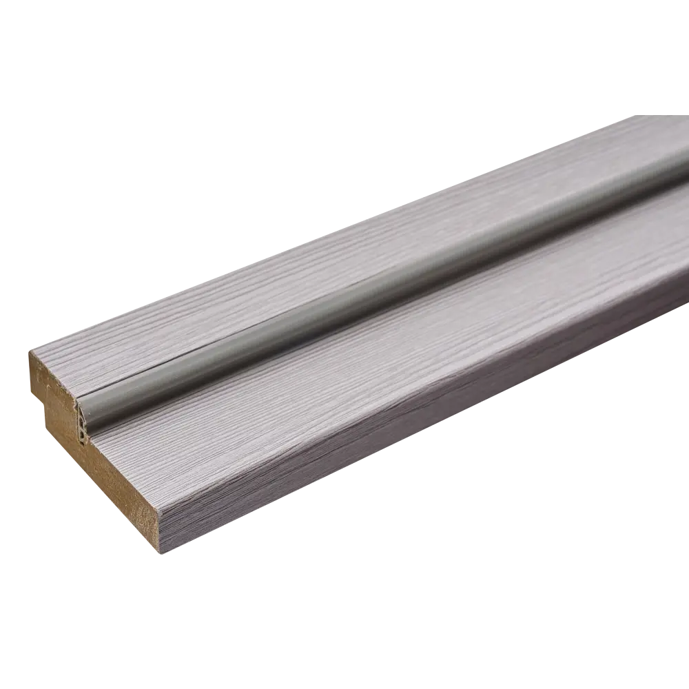 ПРИНЦИП Дверная коробка Hardflex ясень серый для межкомнатных дверей 87923302 STLM-0901835
