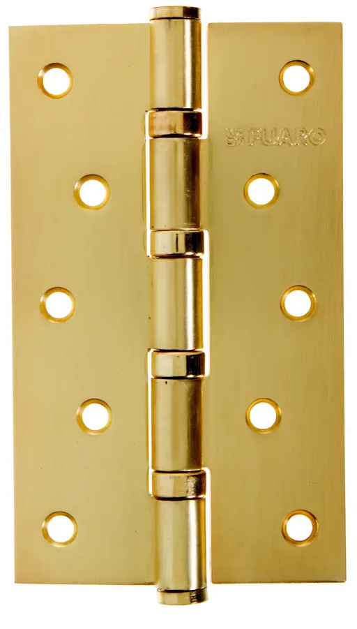 13965282 Петля универсальная Fuaro 4BB 125x75x2.5 мм сталь цвет матовое золото STLM-0004068