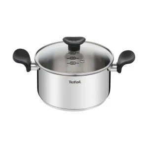 Кастрюля с крышкой 3 л Tefal 2100120957 нержавеющая сталь цвет стальной