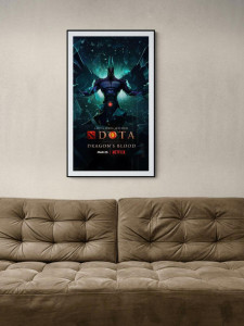 90094663 Плакат Просто Постер Аниме DOTA. Афиша 90x120 в подарочном тубусе 433244232601 STLM-0108078 ПРОСТОПОСТЕР